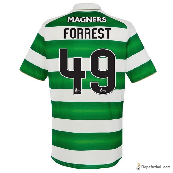 Camiseta Celtic Replica Primera Ropa Forrest 2016/17 Verde